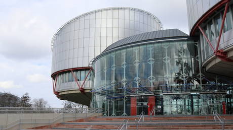 FILE PHOTO. The European Court of Human Rights (ECHR) building is seen in Strasbourg, France.