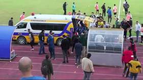 Egyptian football coach dies after goal celebrations (VIDEO)