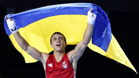 Ukraine boxing icon sends Olympic medals to Russia for special religious gift (VIDEO)