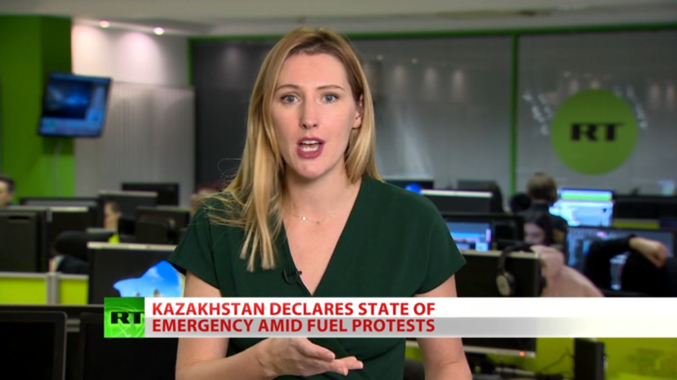 Kazakhstan rioters set fire to presidential residence amid fuel price spikes