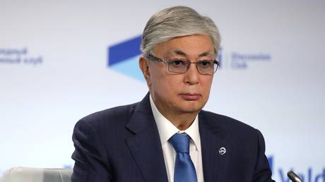 Kazakh President Kassym-Jomart Tokayev. © Sputnik / Mikhail Klimentyev