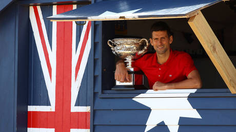 Novak Djokovic is facing deportation from Australia. © AFP