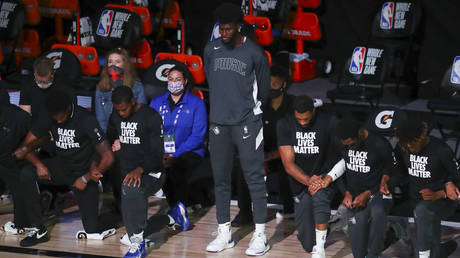 NBA star to release book on refusal to take knee