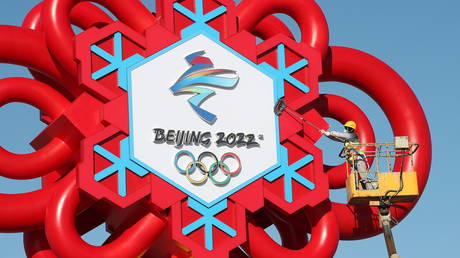 China is gearing up to host the 2022 Winter Olympics. © VCG via Getty Images