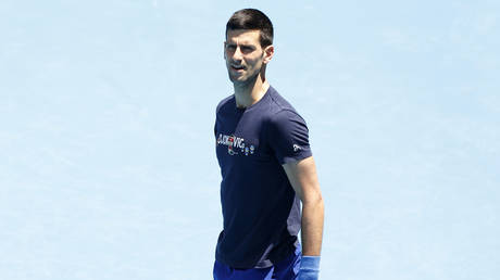 Novak Djokovic's Australian Open fate is in the balance. © Getty Images