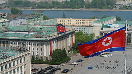 FILE PHOTO: Kim Il Sung Square in Pyongyang, North Korea.