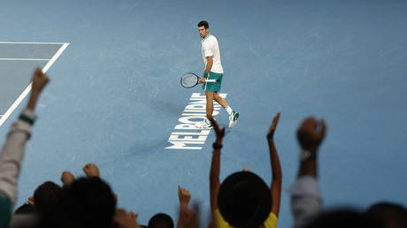 Novak Djokovic's fate remains uncertain. © Getty Images
