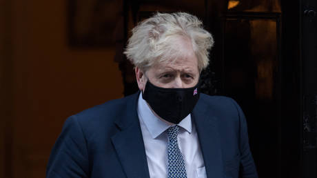 UK Prime Minister Boris Johnson leaves 10 Downing Street. © Wiktor Szymanowicz / Future Publishing / Getty Images