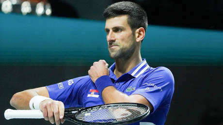 Novak Djokovic was given backing from his Serbian homeland. © NurPhoto / Getty Images