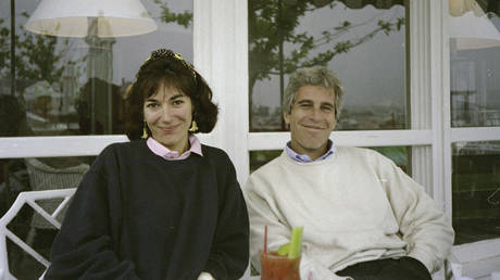 FILE PHOTO. Ghislaine Maxwell and Jeffrey Epstein. © AFP / US District Court for the Southern District of New York