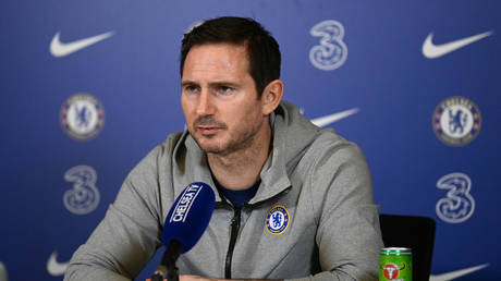 Ex-Chelsea boss Frank Lampard faced legal claims. © Chelsea FC via Getty Images