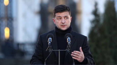 Ukraine's President Volodymyr Zelenskiy. © Getty Images / Danil Shamkin