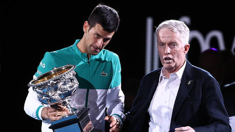 Craig Tiley commented on the Novak Djokovic scandal. © Getty Images