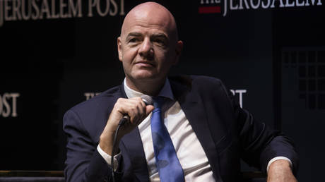 Gianni Infantino came under scrutiny for the migrant remarks. © Getty Images