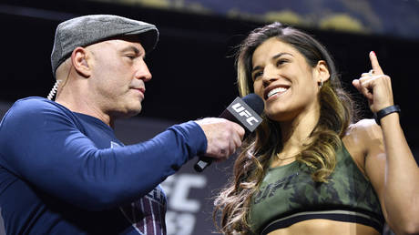 UFC champion Julianna Pena appeared on the Joe Rogan show. © Getty Images