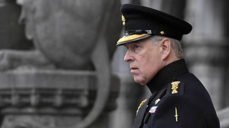 FILE PHOTO. Britain's Prince Andrew, Duke of York. © AFP / JOHN THYS