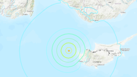 6.6-magnitude quake rocks Mediterranean near Cyprus