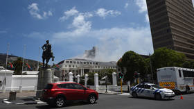 Alleged parliament arsonist charged with terrorism