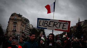 MP bombarded by seaweed in Covid protest (VIDEO)