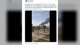 "Atak dronów" zabija trzy osoby na lotnisku w Abu Zabi