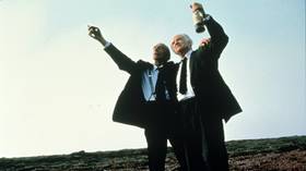 ‘Waking Ned Devine’ meets ‘Weekend at Bernie’s’ in bizarre attempt to collect money