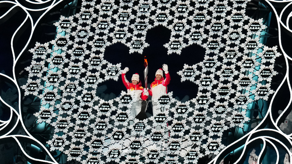 Why was the Beijing Olympic opening ceremony controversial?
