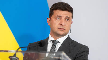 FILE PHOTO. President of Ukraine Volodymyr Selensky. © Getty Images / Martin Juen