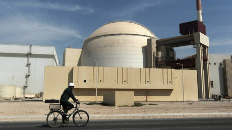 FILE PHOTO. Bushehr nuclear power plant, just outside the southern city of Bushehr. © AP Photo/Mehr News Agency, Majid Asgaripour