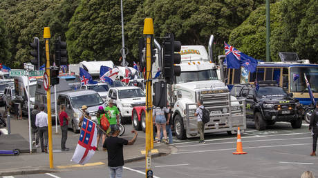 Canada’s truck protest mimicked by another nation (VIDEO)