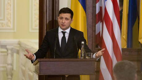 Ukraine President Volodymyr Zelensky © Anastasia Vlasova / Getty Images