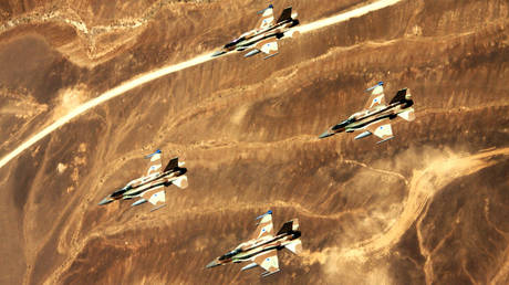 File photo: Israeli F-16 fighters