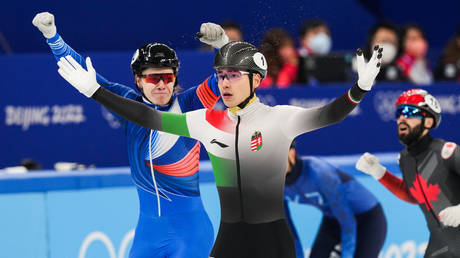 Russian star seals speed skating silver in Beijing