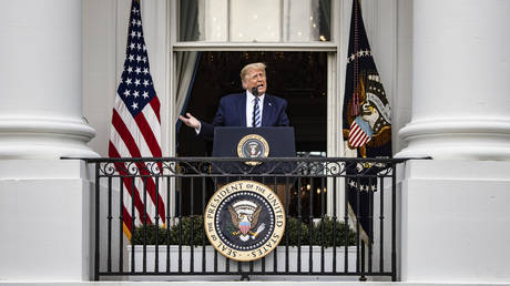 FILE PHOTO. Former U.S. President Donald Trump. © Getty Images / Samuel Corum