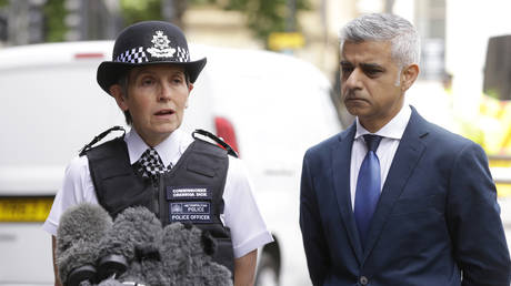 Sadiq Khan and Cressida Dick in June, 2017.