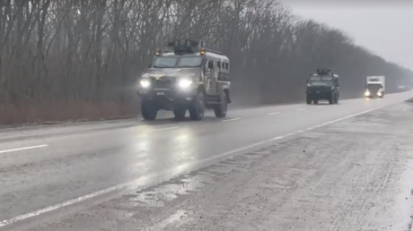 Videos purportedly show Russian offensive against Ukraine