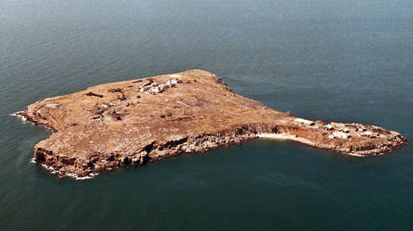 FILE PHOTO. Snake Island in 2005. ©Genya SAVILOV / AFP