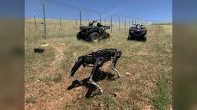 Пограничники тестируют роботов-собак