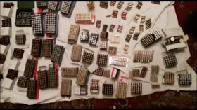 WATCH Russia busts arms smuggling ring