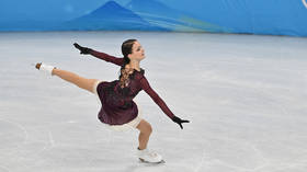 Russian figure skater wins Olympic gold