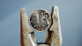 Russian Central Bank takes ruble off life support