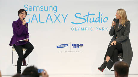 FILE PHOTO. A Samsung executive duirng an event ahead of the Sochi 2014 Olympic Winter Games in Sochi, Russia. ©Jan Kruger / Getty Images