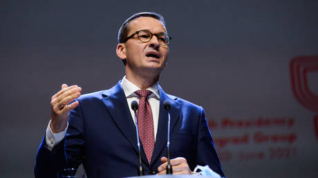 Poland's Prime Minister Mateusz Morawiecki © Omar Marques / Getty Images