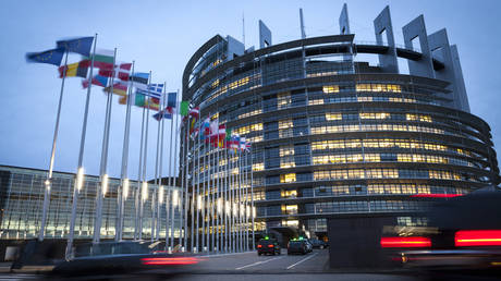File photo: The European Parliament building in Strasbourg