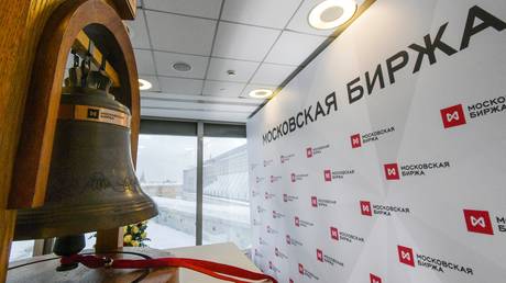 The Moscow Exchange bell