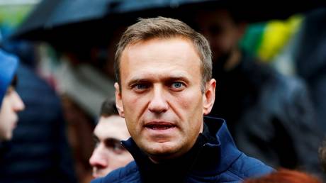 FILE PHOTO. Alexey Navalny attends a rally in Moscow. ©Sefa Karacan / Anadolu Agency via Getty Images