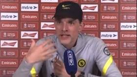 Chelsea boss Tuchel gets heated after Abramovich & Ukraine question (VIDEO)