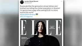 Буква «Z» на первой полосе Elle Россия вызывает ненависть
