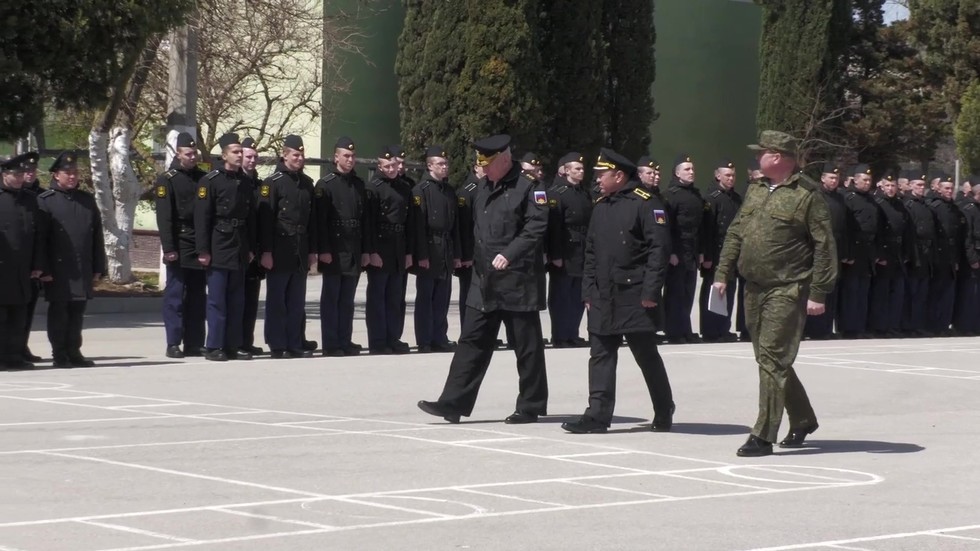 Russia releases first video of sunken warship’s crew