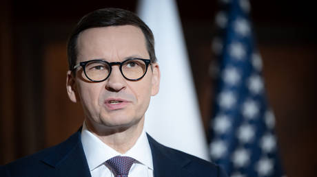 FILE PHOTO. Polish Prime Minister Mateusz Morawiecki. ©Mateusz Wlodarczyk / NurPhoto via Getty Images