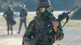 US confirms giving chemical weapons protection to Ukraine